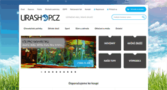 Desktop Screenshot of lirashop.cz