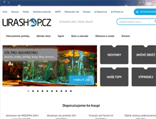 Tablet Screenshot of lirashop.cz